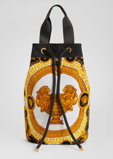 Geanta De Plaja Versace La Coupe Des Dieux Print Dama | GKOYIDU-35